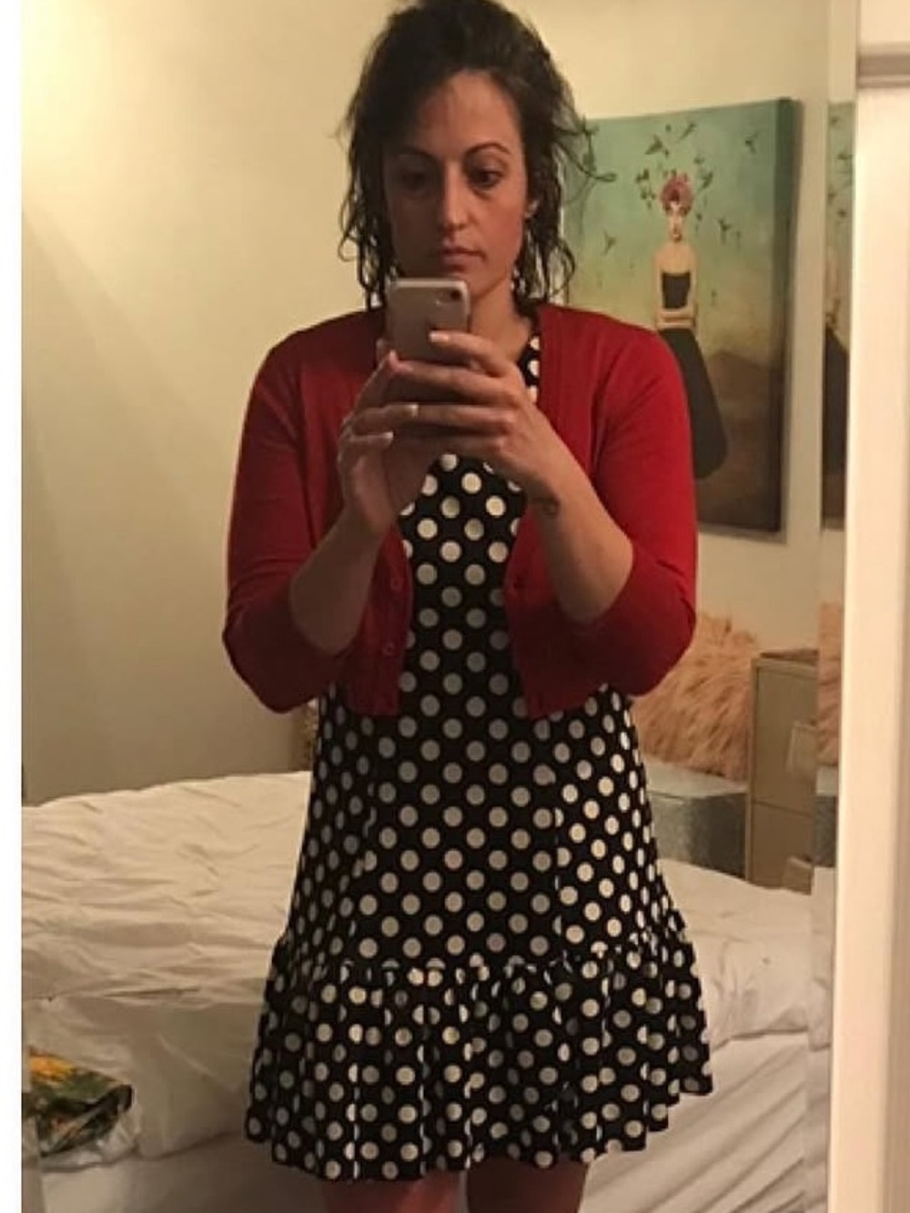 Modcloth (Fervour) Black and White Sheath Dress Size Large